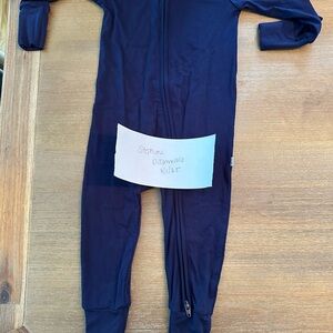 Little Sleepies Midnight Blue Kids Pajama Footies